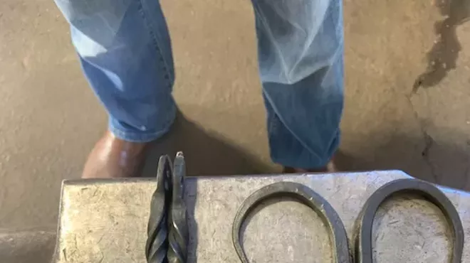 Image: Blacksmithing 101 - Forge a Wall Hook - 2 Day Class*