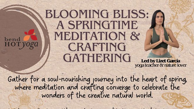 Image: Blooming Bliss: Meditation and Crafting Gathering