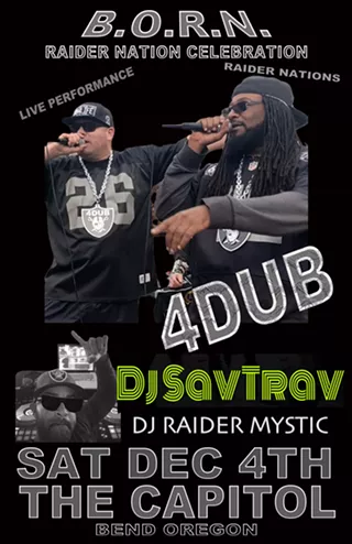 Image: B.O.R.N. Celebration #49 RAIDER MIKE SIANI w 4DUB/DJ SAVTRAV/DJ RAIDER MYSTIC