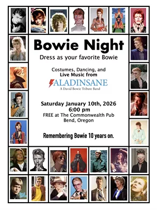 Image: Bowie Night: Costumes, Dancing, Music