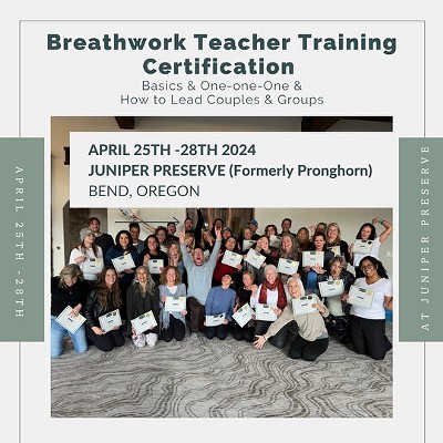 Breathwork Teacher Training Certification