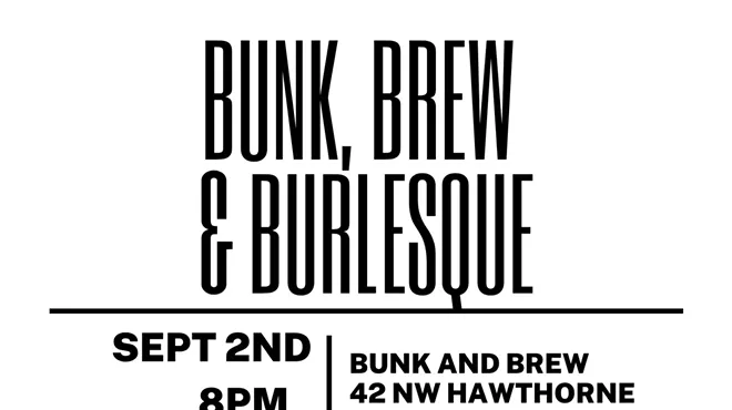 Image: Bunk, Brew and Burlesque