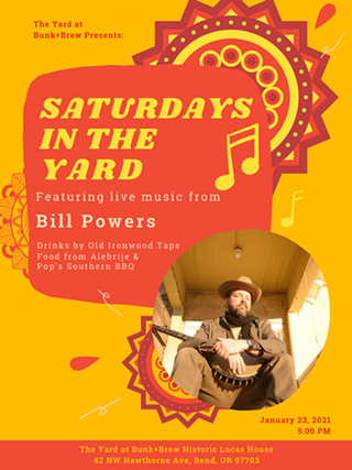 Image: Bunk+Brew Presents: Saturdays in the Yard with Bill Powers