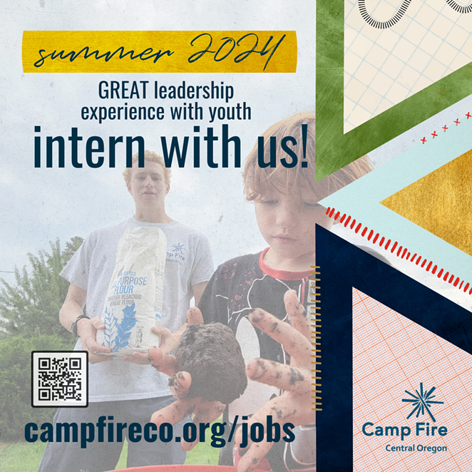 Camp Fire Central Oregon is hiring summer interns for youth camps!