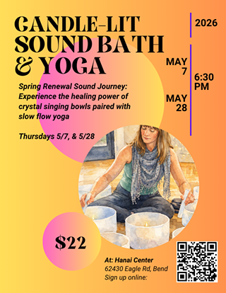 Image: Candle-Lit Sound Bath and Yoga