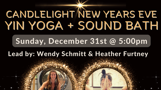 Image: Candlelight Yin Yoga and Sound Bath