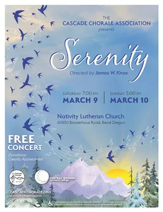 Image: Cascade Chorale Presents A Concert of &ldquo;Serenity" to Welcome Spring