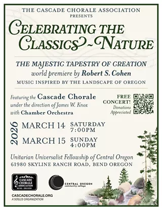 Image: CASCADE CHORALE'S "CELEBRATING THE CLASSICS - NATURE" CONCERT