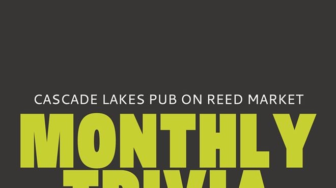 Image: Cascade Lakes Trivia at the Pub on Reed Market