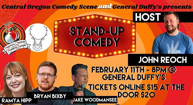 Stand Up Comedy Feb 11th