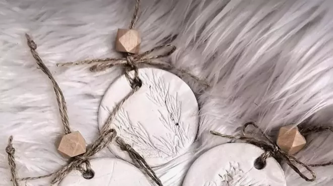 Image: Ceramic Holiday Ornament Workshop