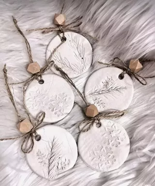 Image: Ceramic Holiday Ornament Workshop
