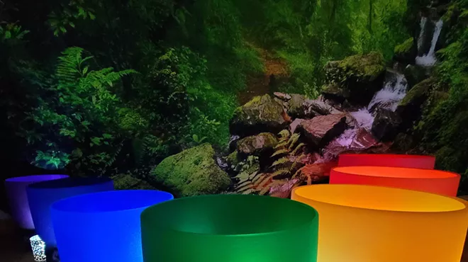 Image: Chakra Balancing Sound Bath/ Sound Meditation with 7 Crystal Singing Bowls