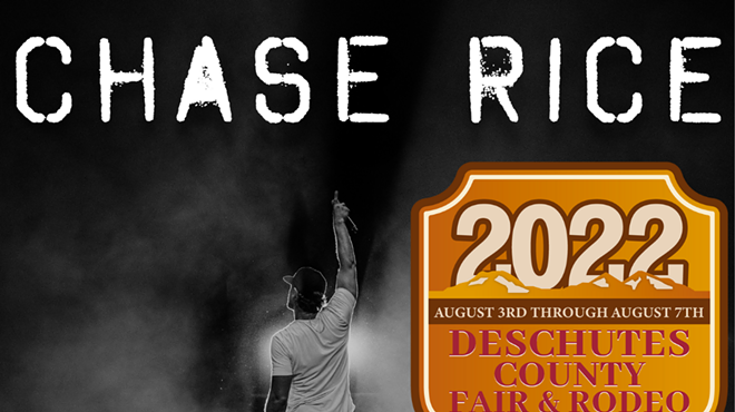 Chase Rice at the 2022 Deschutes County Fair & Rodeo