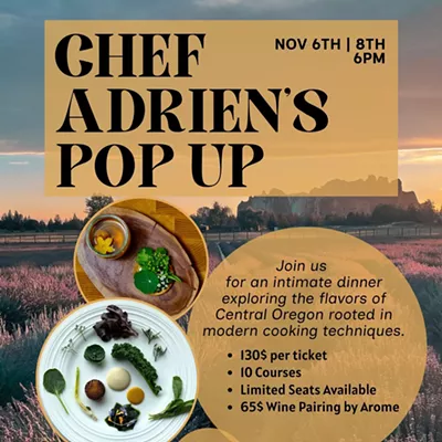 Image: Chef Adrien's Fine Dining Pop Up Dinner
