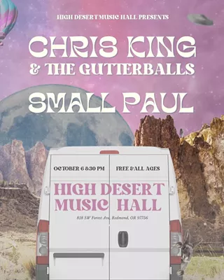 Image: Chris King & The Gutterballs with Small Paul