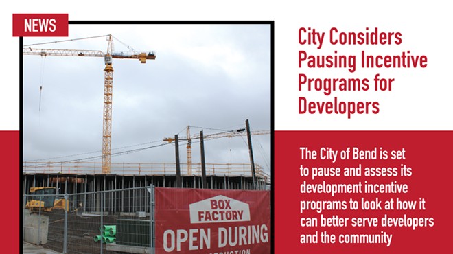 City Considers Pausing Incentive Programs for Developers