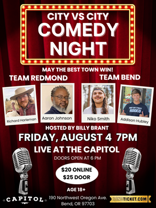 Image: City vs City Comedy Night: Bend vs Redmond