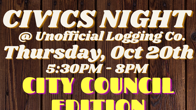 Civics Night @ Unofficial Logging: City Council Edition