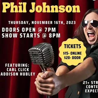 Image: Comedy at Craft: Phil Johnson