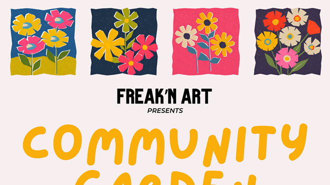 Image: Community Garden, installation build event