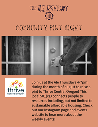 Image: Community Pint Night w/ Thrive