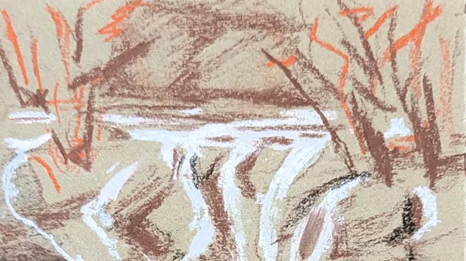 Image: Conte Crayon Demo Night