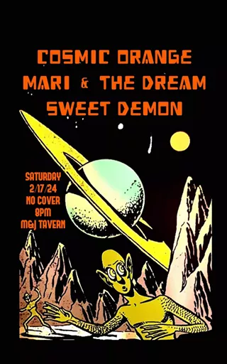 Image: Cosmic Orange, Mari and the Dream and Sweet Demon