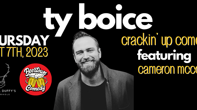 Image: Crackin Up Comedy: Ty Boice