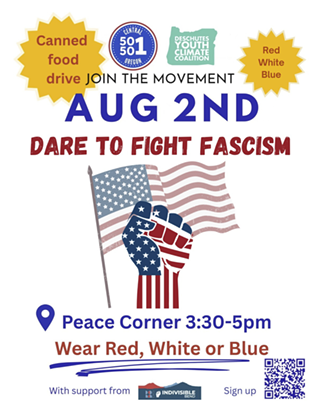 Image: Dare to Fight Fascism Rally