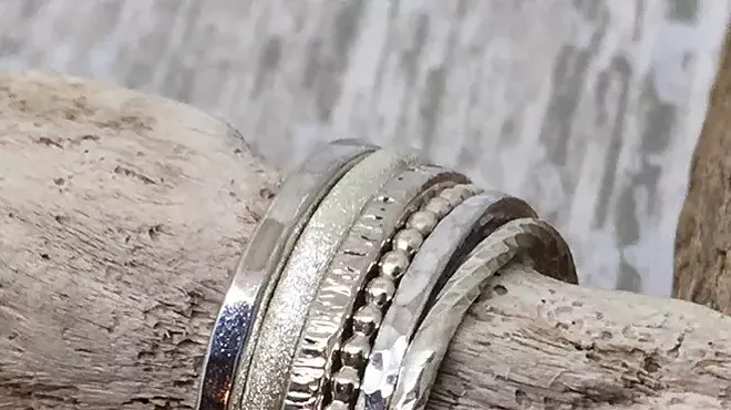 Image: Date Night! Intro to Jewelry Soldering - Make Stacked Rings