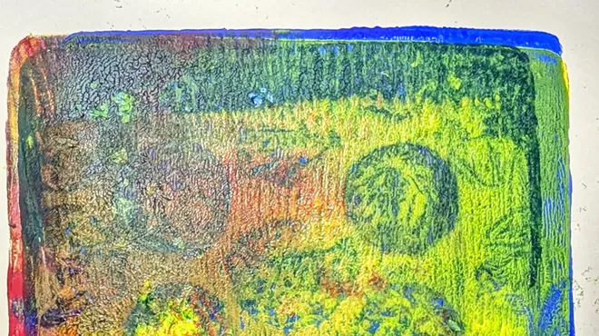 Image: Demo Night: Gelli Plate Printing