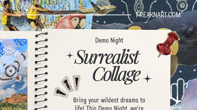 Image: Demo Night! Surrealist Collage
