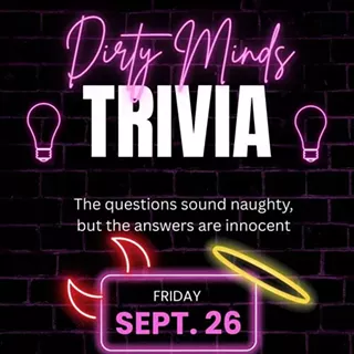 Image: Dirty Minds Trivia Night