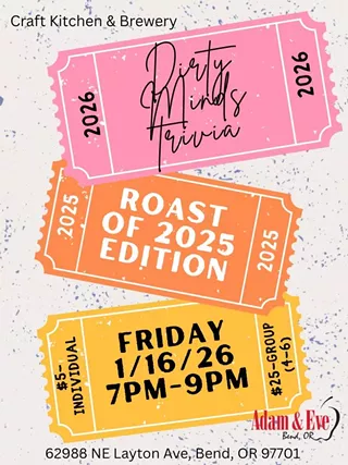 Image: Dirty Minds Trivia: Roast of 2025