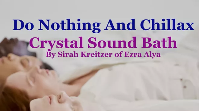 Image: Do Nothing And Chillax Crystal Sound Bath At Nature's Bling