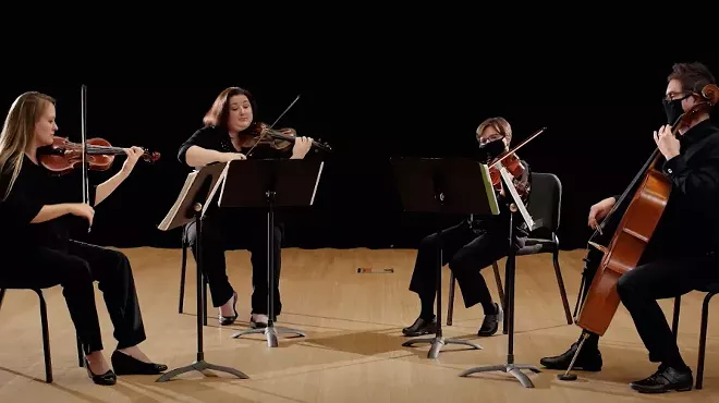 Image: Dove String Quartet: Music in Public Places (Central Oregon Symphony)