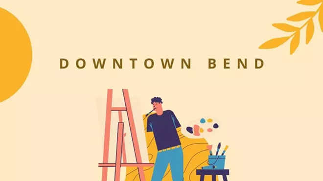 Image: Downtown Bend First Friday Art Walk