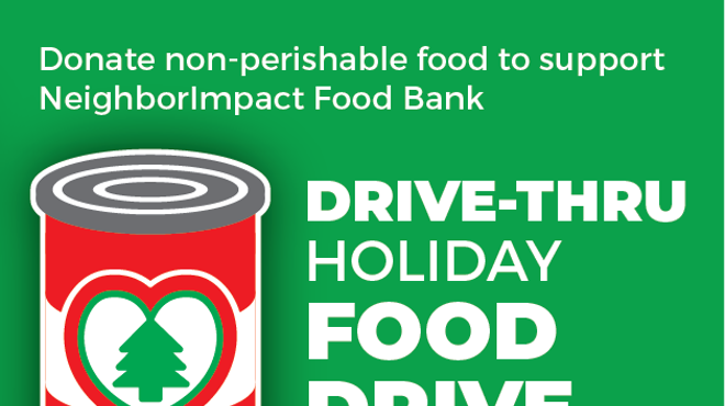 Image: Drive-Thru Holiday Food Drive