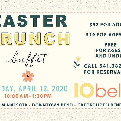 Easter Brunch Buffet at 10below