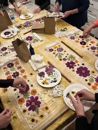 Image: Eco-Print Workshop: Fresh Flowers on Silk