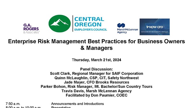 Enterprise Risk Management Best Practices for Business Owners and Managers