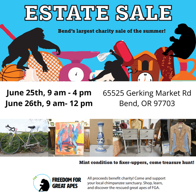 Bend's largest Estate Sale Fundraiser of the Summer!