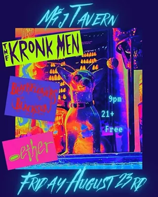 Image: -Ether, Blackflowers Blacksun & The Kronk Men