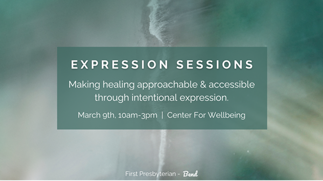 Image: Expression Sessions: Making healing approachable and accessible through intentional expression