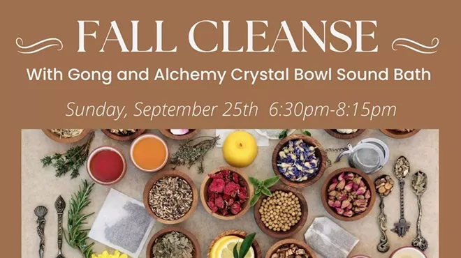 Image: Fall Cleanse with Alchemy Crystal Bowls and Gong Sound Bath with Wendy Schmitt