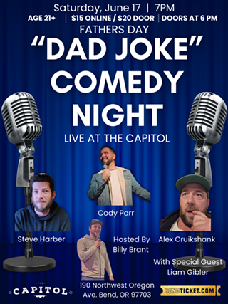 Fathers Day “Dad Joke” Comedy Night at The Capitol