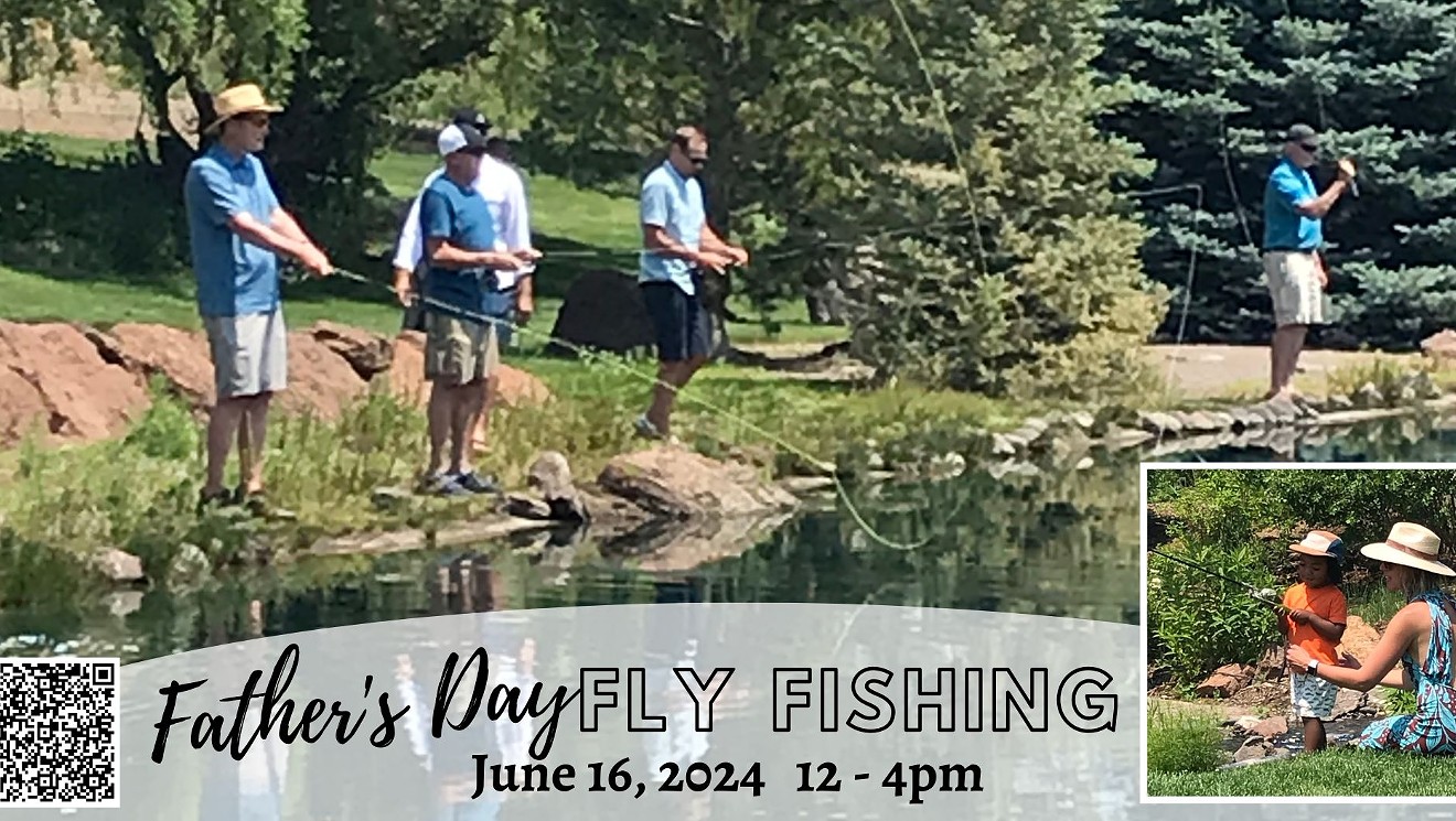 Father's Day Fly Fishing Lessons .... Advance Ticket Purchase Required