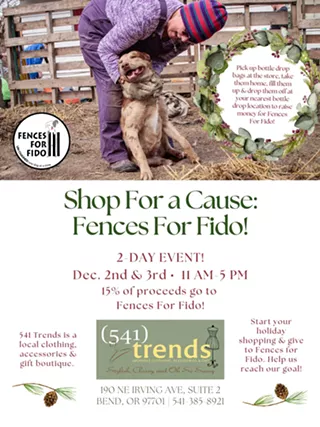 Image: Fences for Fido "Shop for a Cause"