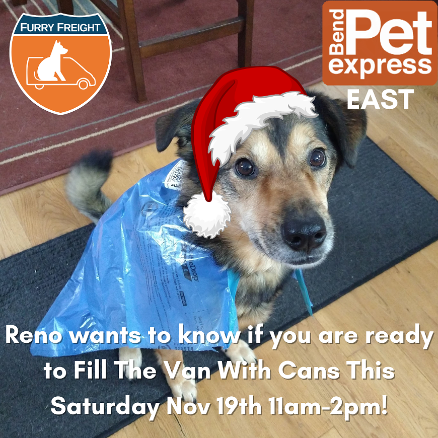 Fill The Van With Cans To Help Save More Shelter Pets!